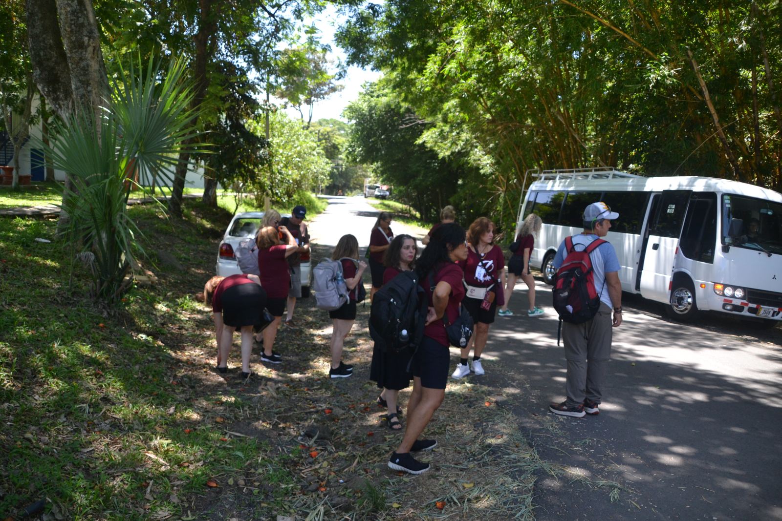 Choral Fest Costa Rica delegation during a cultural visit to Atenas, Alajuela, Costa Rica.