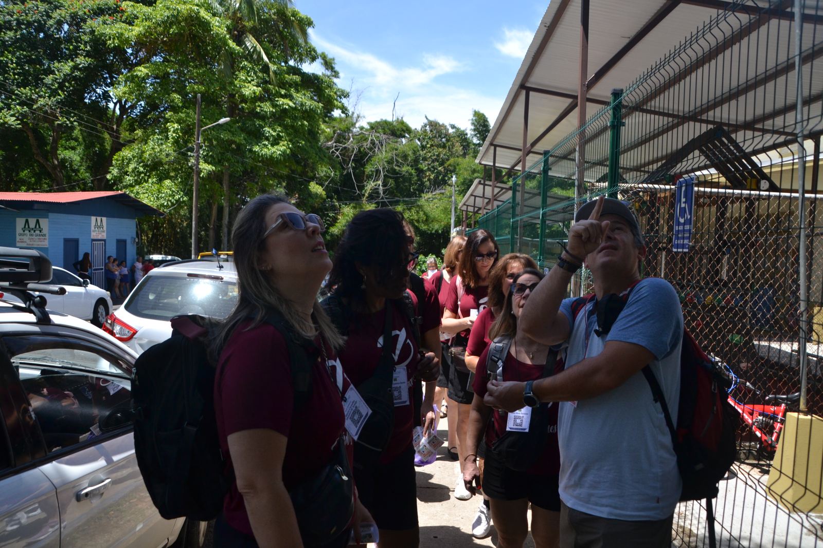 Choral Fest Costa Rica delegation during a cultural visit in Atenas, Alajuela.