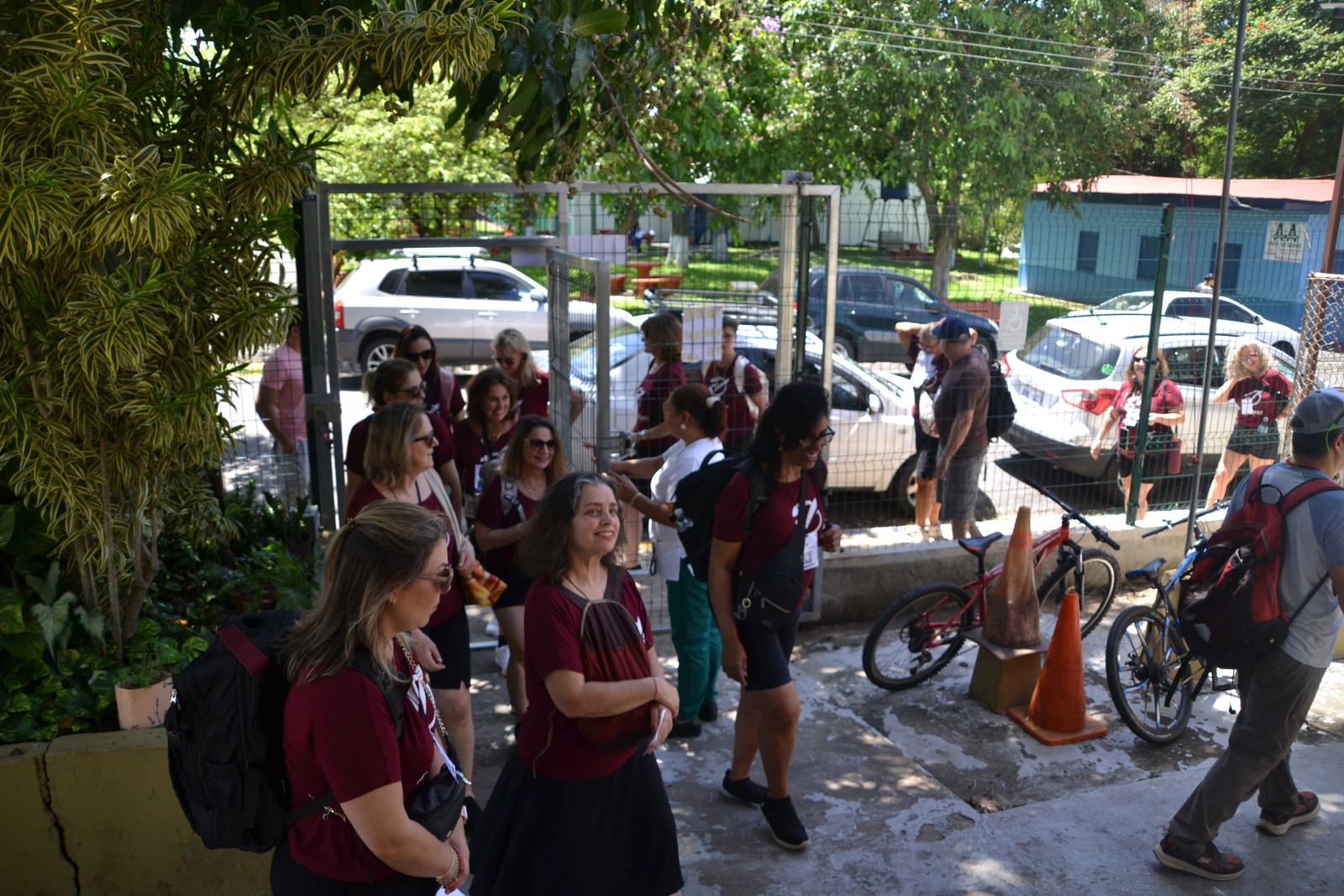 Choral Fest Costa Rica delegation sharing a cultural experience in Atenas, Alajuela.