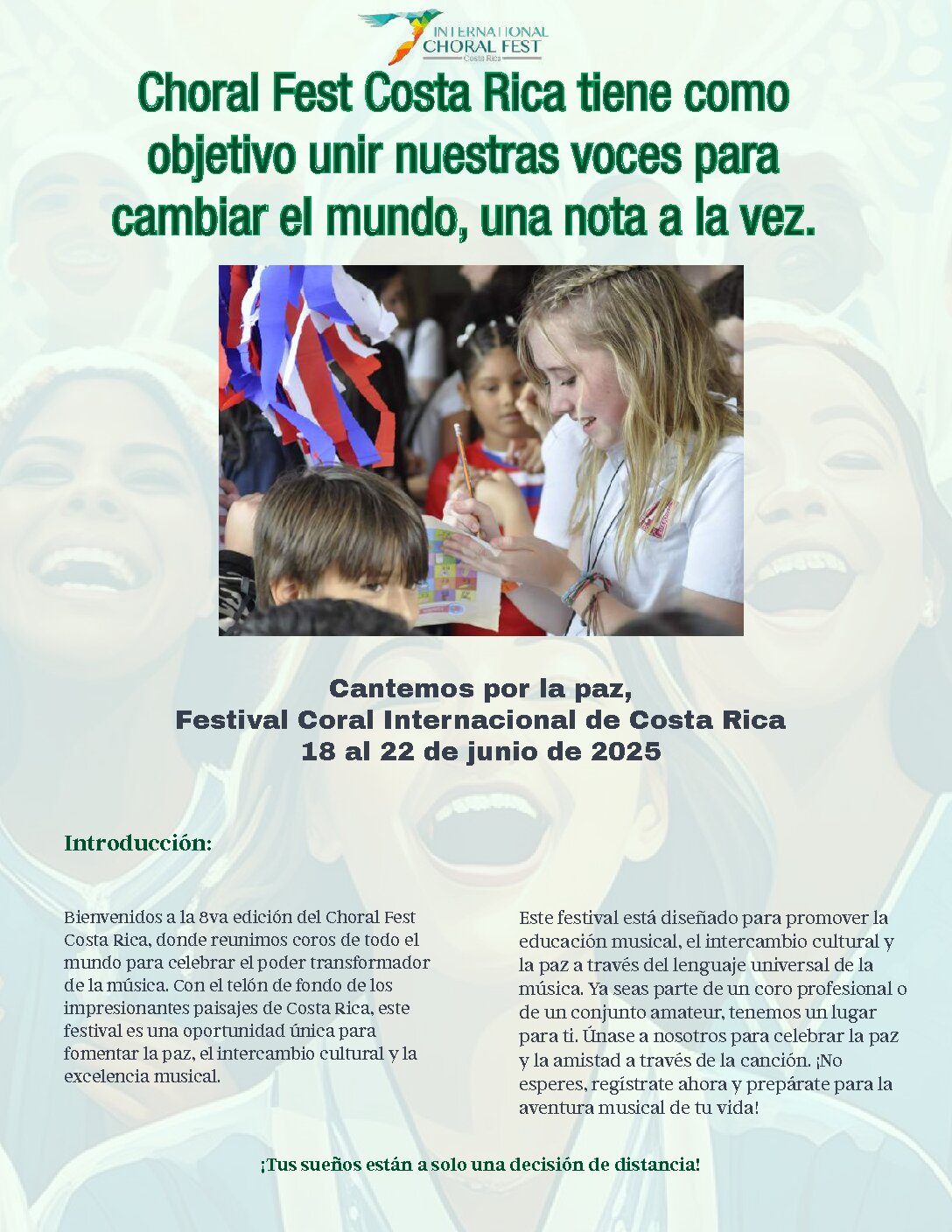 Festival Coral Esp. 2 Baje el Pdf 2024 Festival Coral Internacional Costa Rica por la Paz