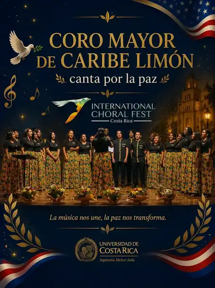 Coro Mayor del Caribe Limón during Choral Fest Costa Rica for Peace 2026.