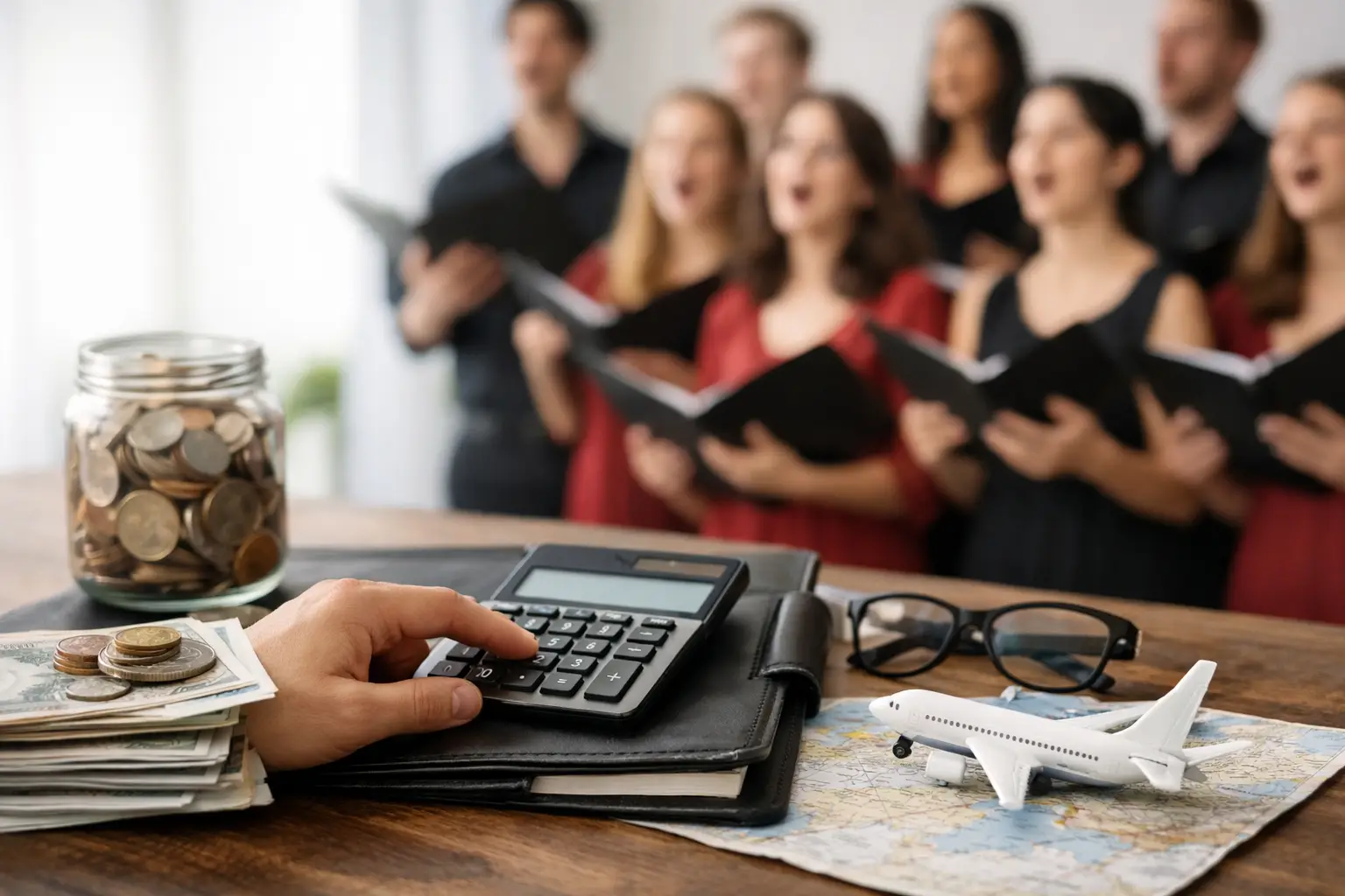 Cómo financiar viaje de coro sin perder impulso