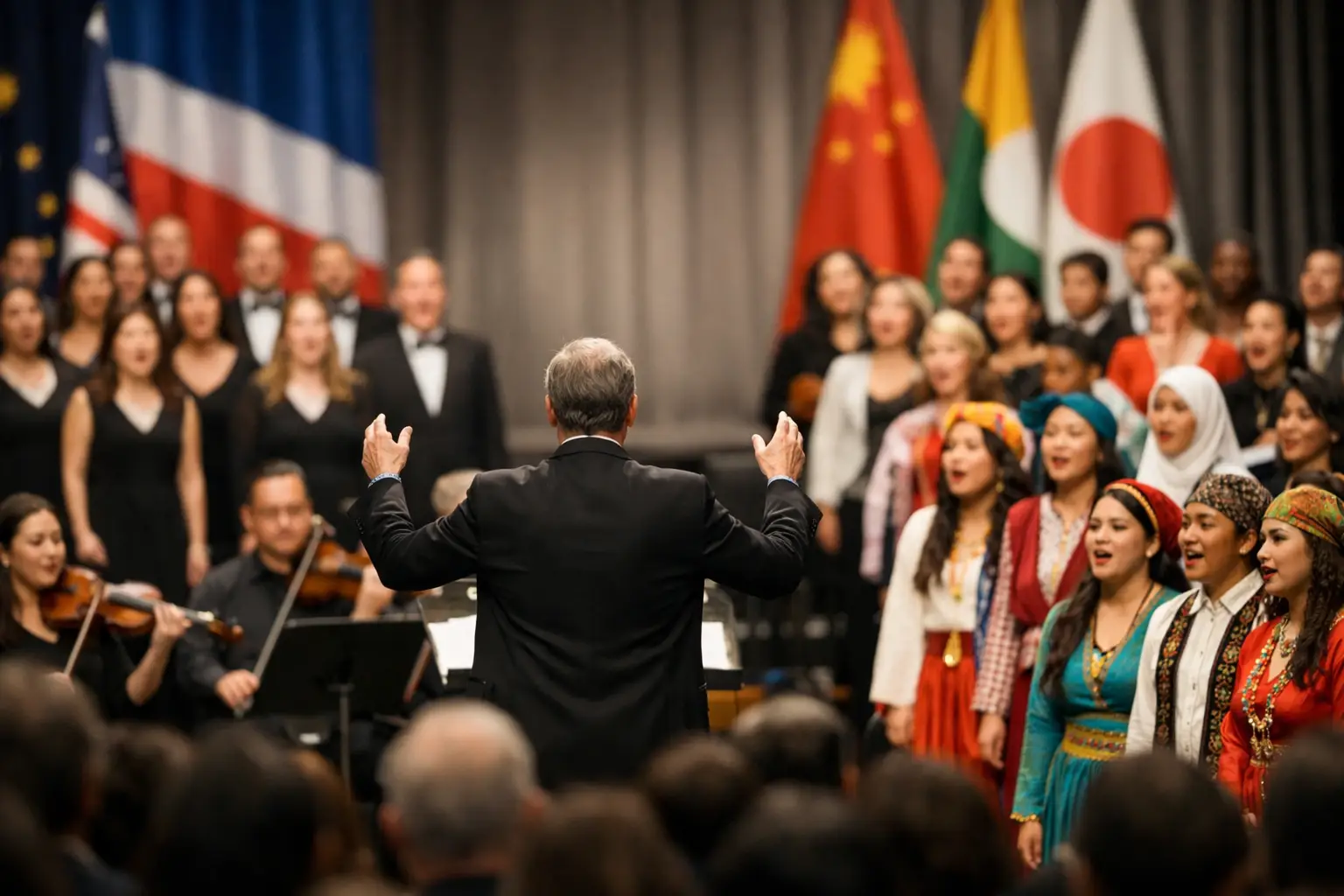 A Choir Diplomacy Concert Example That Unites
